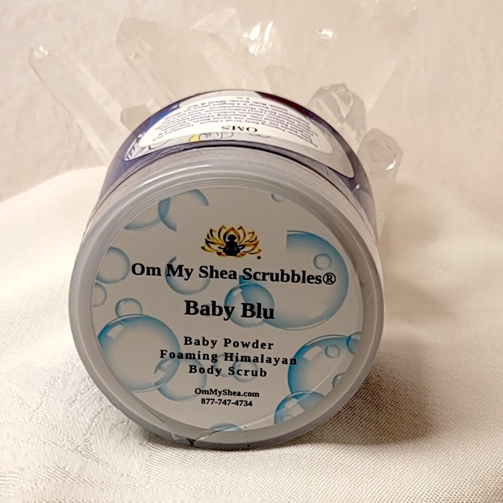 Baby Blu (Baby Powder) - Om My Shea Scrubbles