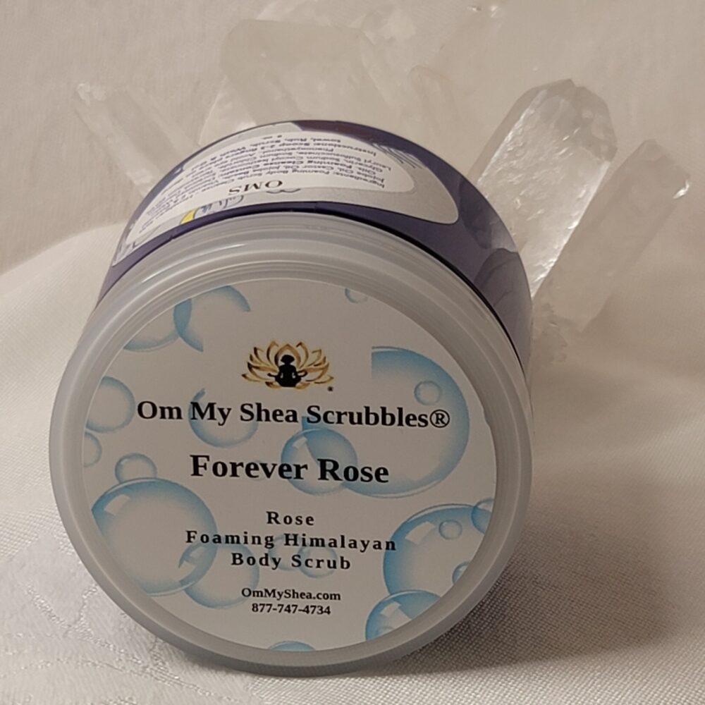 Forever Rose (Rose) - Om My Shea Scrubbles