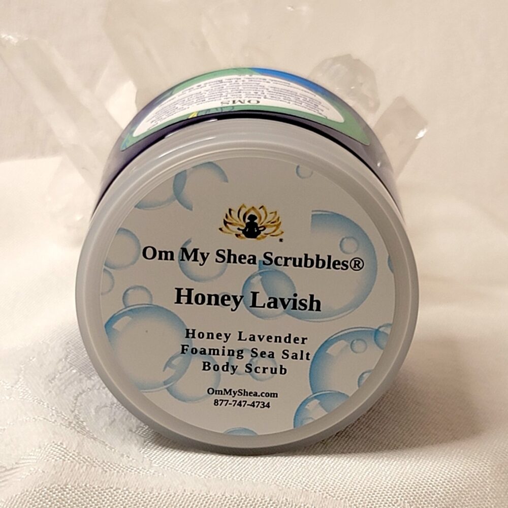 Honey Lavish (Honey Lavender) - Om My Shea Scrubbles