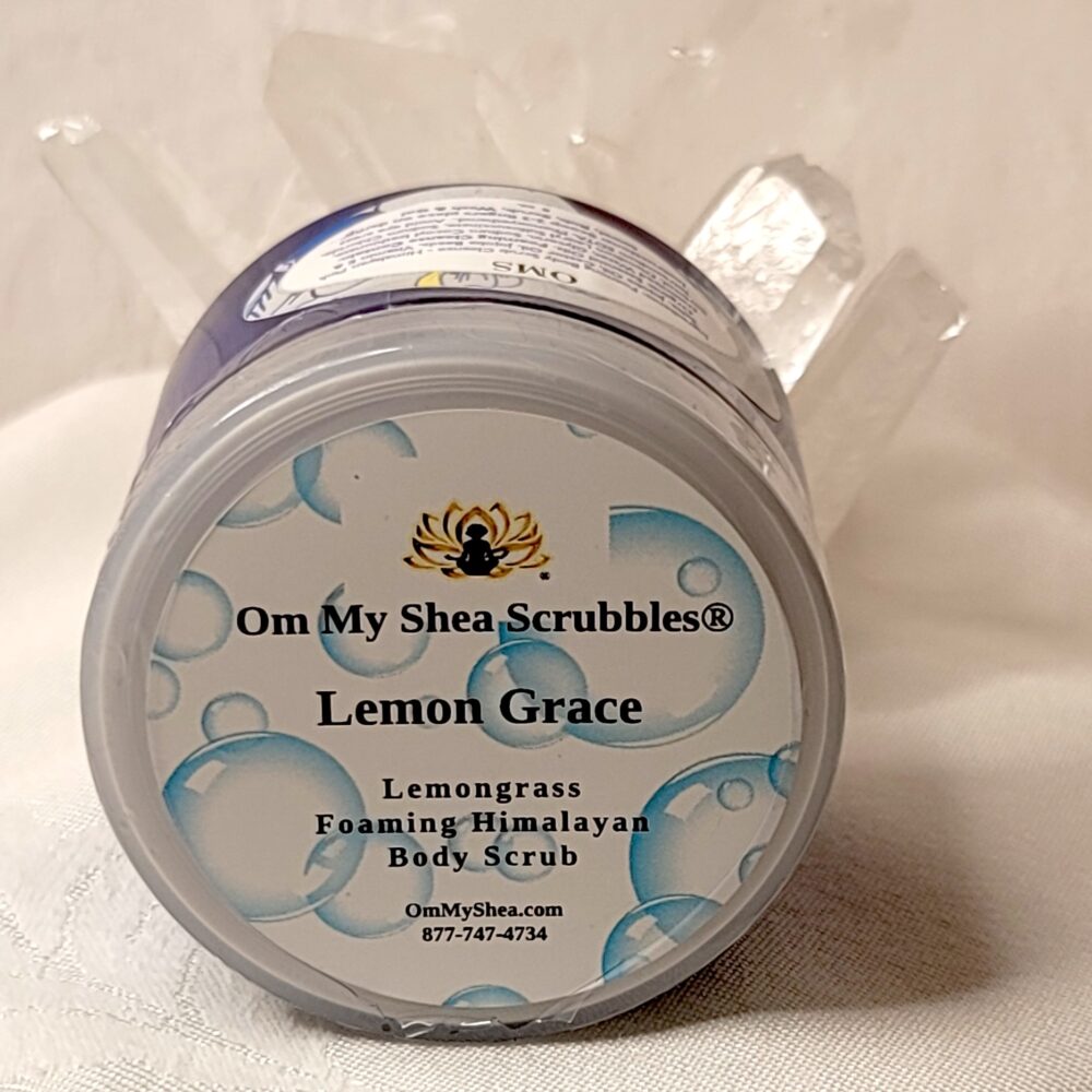 Lemon Grace (Lemongrass) - Om My Shea Scrubbles